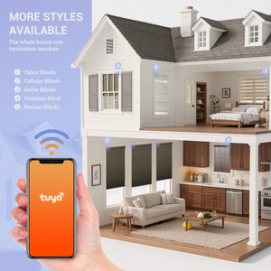Tapparelle <span class=keywords><strong>Zebra</strong></span> motorizzate per Home Office <span class=keywords><strong>rullo</strong></span> oscurante <span class=keywords><strong>a</strong></span> batteria con tecnica di installazione integrata - Product Image 5