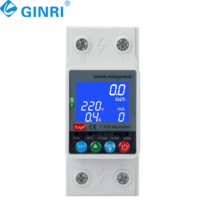 Dual cut-off cuộc sống thông minh Wifi Single phase Meter 63A 220V có thể điều chỉnh điện áp bảo vệ hiện tại Trái Đất rò rỉ ngắt mạch - Product Image 3