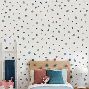 Funlife Polka Dots Wall Stickers for Children's Room Boys Self-Adhesive Animals Pattern Dots Wall Stickers Wall Decoration PVC