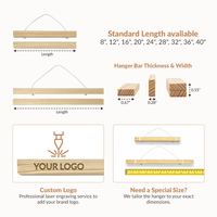 Cadre magnétique en pin pour affiches, gravé au laser, avec logo personnalisé OEM/ODM, taille sur mesure, pour mur d'art de galerie