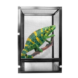 Neues Design Aluminium <span class=keywords><strong>Open</strong></span> <span class=keywords><strong>Air</strong></span> Screen Cage Reptilien käfig <span class=keywords><strong>Terrarium</strong></span> für Lizard Snake Bearded Dragon - Product Image 1