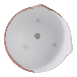 Vaso in ceramica con piedini a forma di baffi di gattino per decorazioni per la casa, interno ed esterno. - Product Image 6