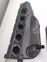Pièces moulées sur mesure en fibre de carbone, diffuseur d'air de voiture en fibre de carbone haute résistance, boîte/tuyau d'admission d'air en fibre de carbone pour Audi/Q50/370z/E46