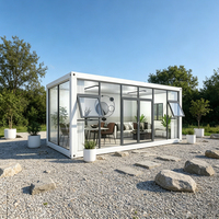 Villa préfabriquée moderne en conteneur pliable Z, logement mobile, bureau préfabriqué, maison en conteneur écologique et recyclable
