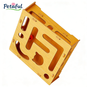 Scatola di Cartone per Gatti con Puzzle e Lima per Unghie, Gioco Antistress a Labirinto per l'Intrattenimento dei Gatti - Product Image 4