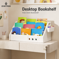 Étagère de bureau contemporaine en plastique pour la maison, le bureau et le salon