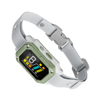 Collier anti-aboiement professionnel rechargeable pour chien avec reconnaissance IA, filtrage du bruit, faible fausse détection et sensibilité réglable