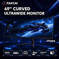 Groothandel Fabrikant 49 Inch Gebogen 240Hz 1ms IPS DQHD Grote Monitor 120Hz PC Gaming Monitor voor Esports Arena Projecten