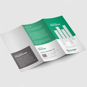 Brochure tri-pliante personnalisée imprimée en <span class=keywords><strong>couleur</strong></span> <span class=keywords><strong>A4</strong></span> pour les organisations caritatives et les groupes non-profit - Product Image 4