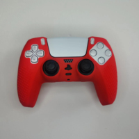Vente en gros de coques de protection antidérapantes personnalisées pour manette de jeu sans fil, coque en silicone pour manette PS5