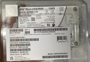 Intel-Unidad de estado sólido de 3,84 TB SATA, SSD de 2,5 pulgadas, SC2KB038T801, 6 Gb/s, TLC, para uso interno de carcasa metálica de escritorio - Product Image 2