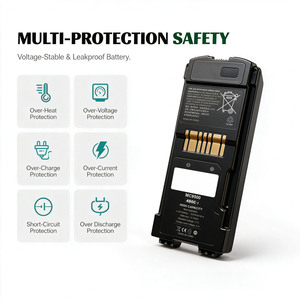 แบตเตอรี่เครื่องสแกนบาร์โค้ดสำหรับ Zebra Symbol MC9500 MC9590 รุ่น BTRY-MC95IABA0 แบตเตอรี่ลิเธียมไอออน - Product Image 2