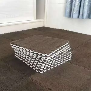 Alfombra Cálida para Interiores, Alfombra Protectora para Bebés y Niños, Alfombra para Área de Juegos, Alfombra para Oficina, Alfombra para Sala de Estar, Alfombra Cuadrada con Borde Grueso - Product Image 2