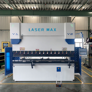 เครื่องกดไฮดรอลิก Lasermax 125t 3200 Da66t 6+1 แกน แบบอัตโนมัติเต็มรูปแบบ สำหรับดัดเหล็กคาร์บอน พร้อมมอเตอร์ปั๊ม LM-PB100 Lasermax 2025 - Product Image 1