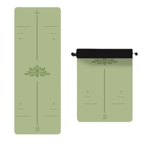 เสื่อโยคะ Lotus Series หนา 5 มม. ผลิตจาก PU และยางธรรมชาติ กันลื่น เหมาะสำหรับออกกำลังกายในบ้าน - Product Image 3