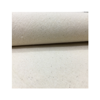 Tissu brocart naturel écru, tissé 100% coton, uni, poids moyen, extra large 95cm x 1m x 1.6m