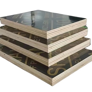 Moderna Lámina de Contrachapado Marino de Álamo Laminado E1 Hauksin H001 de Primera Clase, Negra, 912 15 18mm, 1220x2440mm - Product Image 1