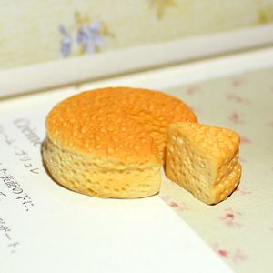 Simulación de Cabujón, Mini Postre de Pastel, Juguetes para Casa de Muñecas, Venta al por Mayor, Pastel de Queso, Comida de Resina de Base Plana, Modelo de Té con Leche Artificial 20mm - Product Image 4