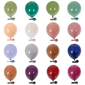 10 Inch Wedding Party Birthday Scene Decorations Retro Color Latex Balloon