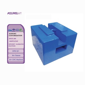 Poids d'essai en acier pur 1 tonne Classe M1 Bloc d'étalonnage pour balance industrielle 1000kg Prix bas - Product Image 1