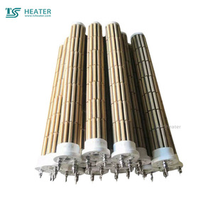 Calentador de cerámica Cordierita Bobina de cerámica Tubo radiante <span class=keywords><strong>Elemento</strong></span> calefactor - Product Image 3