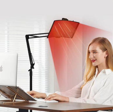 New Adjustable Red Light Therapy Full Body Machine 660nm 850nm Led Red Light Therapy Lamp Panel with Stand for Home Use