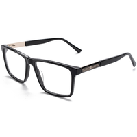 Monture de lunettes rectangulaire Elan Optical YB7306 en gros pour hommes, monture complète en acétate, lunettes optiques sans peinture, écologiques