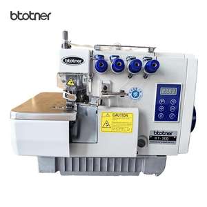 Máquina <span class=keywords><strong>de</strong></span> <span class=keywords><strong>Coser</strong></span> <span class=keywords><strong>Overlock</strong></span> Industrial Computarizada Digital Semiautomática <span class=keywords><strong>Tipo</strong></span> 747 con Tracción Directa Integrada - Product Image 1