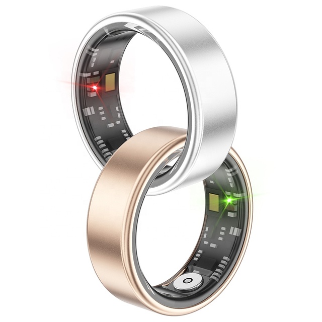 2026 OEM Wholesale IP68 Fitness Heart Rate Water Proof Smart Ring with Health Tracker Blood Oxygen Remote Control Sleep Monitor
