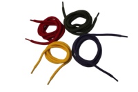 Aglet de couleur personnalisée pointes métalliques rondes 100% coton cordon de serrage cordes à capuche pour vêtement lacets de sport