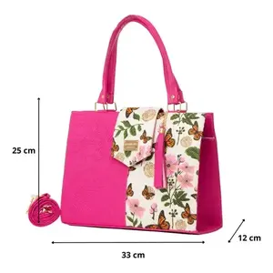 Sac fourre-tout en jute fait main Fana Deva pour femme, style bohème, avec pompons ouverts, portable, pour usage quotidien, été et printemps - Product Image 4