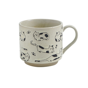Nordic <b>Ceramic</b> <b>Mug</b> With Cat Pattern Single Cup For Coffee Tea Home Decor Gift 2024 - Product Image 5