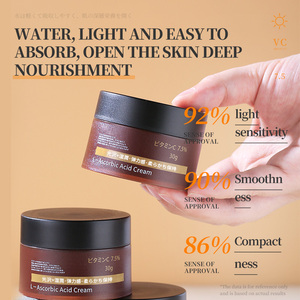 Crème <span class=keywords><strong>pour</strong></span> le <span class=keywords><strong>visage</strong></span> à la vitamine C, acide L-ascorbique - éclaircit le <span class=keywords><strong>teint</strong></span> <span class=keywords><strong>pour</strong></span> un <span class=keywords><strong>teint</strong></span> uniforme, <span class=keywords><strong>clair</strong></span> et éclatant - Product Image 3