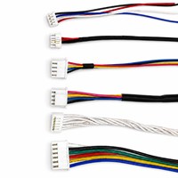 Connecteurs JST à pas de 0,8/1,0/1,25/2,54 mm, 2 à 40 broches, pour ordinateur et moto, avec âme en cuivre, longueur personnalisable, faisceau de câbles