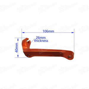 Brazo de embrague de motor de motocicleta soporte CNC soporte de ancla para <span class=keywords><strong>ZONGSHEN</strong></span> NC250 250CC ZS177MM <span class=keywords><strong>RX3</strong></span> K6 T6 M2 M4 KEWS K16 - Product Image 3