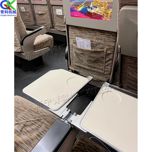 Meja Kecil 390*245 untuk Kursi Kereta dan Pesawat serta Meja Makan, Dapat Ditarik dan Dilipat, Penutup Plastik Tebal Cetak Vakum - Product Image 4