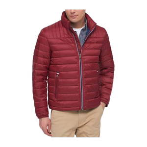 Chaqueta de algodón informal para hombre de invierno 2024, abrigo de Color <span class=keywords><strong>s</strong></span>ólido con cuello levantado y cremallera, nailon teñido liso, Comercio Exterior de <span class=keywords><strong>Amazon</strong></span>/AliExpress - Product Image 2