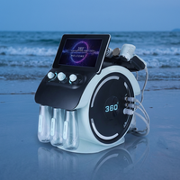 Appareil de massage facial Hydra Oxygène 2026 avec brosse nettoyante pour le visage et le cou, lifting et massage des yeux