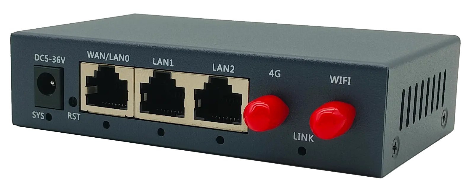 산업용 3G 4G CPE 라우터 3 포트 10/100M DIN 레일 VPN 라우터