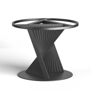 Base <span class=keywords><strong>per</strong></span> Tavolo da Tè in Marmo, Struttura in Metallo, Arredamento Moderno di Alta Gamma, Elegante Tavolo da Tè Kung Fu in Pietra di Lusso <span class=keywords><strong>per</strong></span> la Casa - Product Image 5