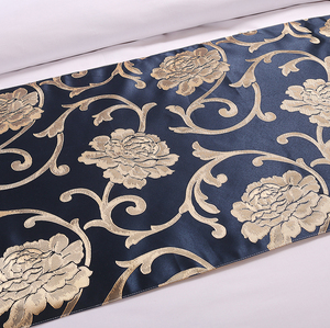 Runner per Letto di Lusso per Hotel, Copriletto Ricamato <span class=keywords><strong>Queen</strong></span>'s e Copricuscino - Product Image 3