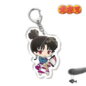 Vente en gros 33 modèles de dessin animé sac à dos pendentif <span class=keywords><strong>Inuyasha</strong></span> Anime acrylique porte-clés - Product Image 3