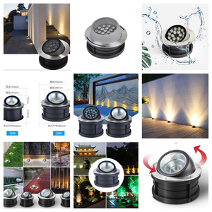 <span class=keywords><strong>Projecteur</strong></span> LED IP65 6W-54W avec corps en aluminium lumière de <span class=keywords><strong>projecteur</strong></span> de puce COB à économie d'énergie pour paysage pour une utilisation souterraine - Product Image 2