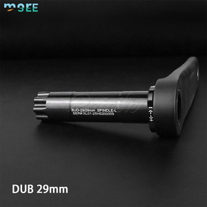 Manivelle de vélo de route SeeMore en fibre de carbone, axe DUB29, ultra-légère, montage direct, interface à 8 goujons, 170 mm, pour vélo de route et de gravier - Product Image 2