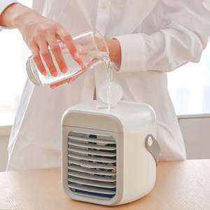 Nouvel appareil électroménager rechargeable USB, mini ventilateur brumisateur portable à 3 vitesses, pour bureau et maison, avec réservoir d'eau - Product Image 4