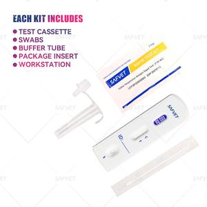 수의사 고양이 Fhv Ag 헤르페스 심플 렉스 바이러스 혈액 포진 유형-1 항원 신속 테스트 키트 고양이 카세트 - Product Image 4