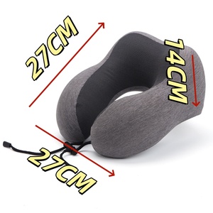 Oreiller en forme de U mémoire coton <span class=keywords><strong>avion</strong></span> oreiller Portable et stockable <span class=keywords><strong>pour</strong></span> voyage cou oreiller <span class=keywords><strong>pour</strong></span> bureau sieste - Product Image 3