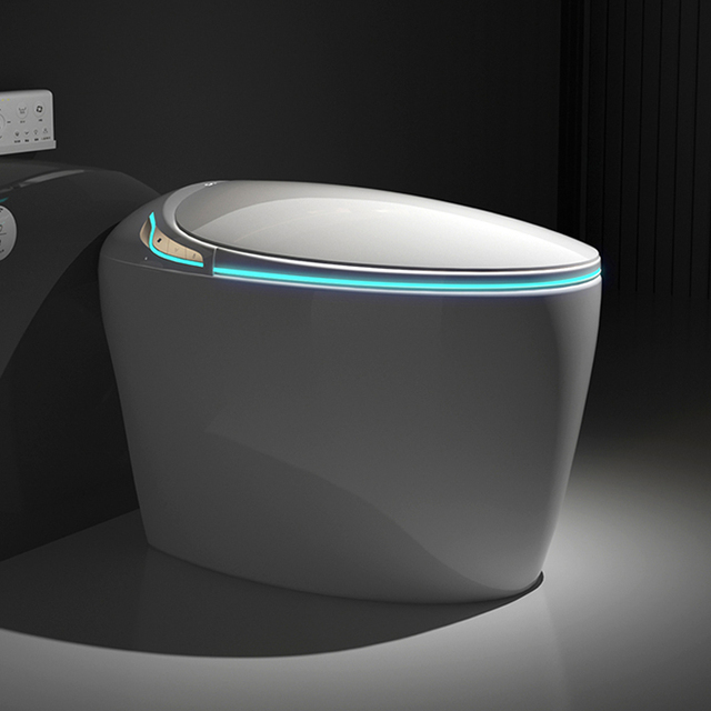 High End Automatic Sensor Flush Electric Bidet Toilet Water Closet Bathroom Ceramic Floor Mounted Intelligent Smart Toilet