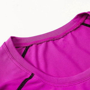 OEM <b>Custom</b> <b>Design</b> High Quality Short Sleeve <b>Compression</b> <b>Shirts</b> Men Fitness Training Wear Breathable Eco-Friendly - Product Image 4