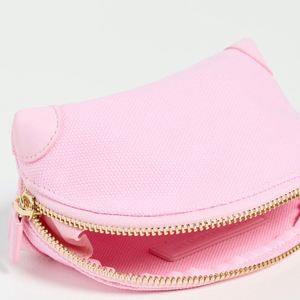 Custom Baby for Neoprene Reinforced <b>Corners</b> Zip Closure Large Portable Premium Makeup Bag Shell Shape Pouch for Women Curved - Product Image 4